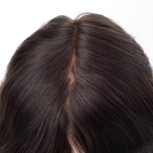 NL648-Medizinische-Perücken-Injektion-Haut-mit-Anti-Rutsch-Silikon-Schwarz-Wellen-Haar-4