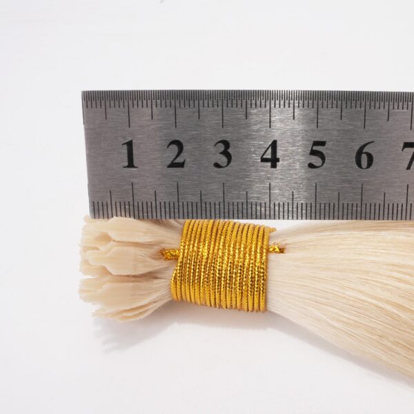 Y-Tip-Remy-Human-Hair-Extensions-in-Blonde-613-7