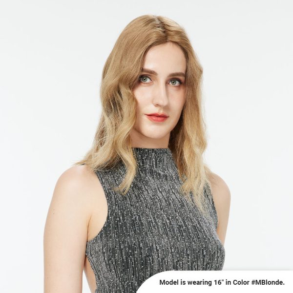 SIDNEY Mono Human Hair Topper order from NEWTIMES HAIR C